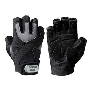 Guantes de gimnasio de dedo corto para hombre de alta calidad cómodos guantes de ejercicio de entrenamiento de medio dedo para deportes y entrenamiento antideslizante - Product Image 1