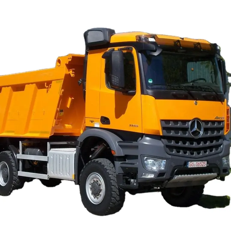 2022 Mercedes Be nz Arocs 3333 6x6 10 Wheel Tipper Truck Actros Mining Dump Truck for Sale Used and New Diesel Engine Unit Gross
