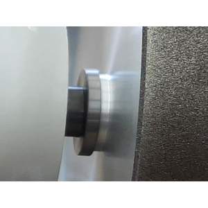 Discos abrasivos de diamante CBN de 8 pulgadas, grano 80-180, con arandelas de ajuste True Run, para pulido en amoladoras de baja velocidad, tipo copa, plato o cilíndrico 1A1 - Product Image 2