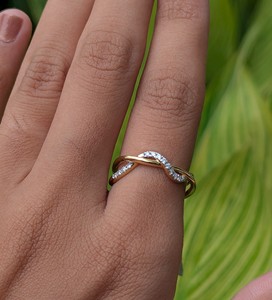 14K Solid <b>Yellow</b> Gold Engagement Ring 0.16ct Cut Lab Grown Diamond Prong Setting Ethical Luxury Wedding Party Gift for Women - Product Image 5