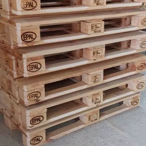 Palette en acier recyclé robuste et durable Euro EPAL double face 1200x800 - Product Image 1