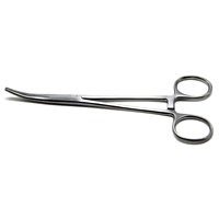 Premium Kwaliteit 5.5 En 6.25 Gebogen Chirurgische Rankin Crile Hemostat Tang Vergrendeling Handvat Roestvrijstalen Slagader Pincet