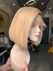 VNHL Prix de Gros Extensions de Cheveux Humains Vierges Vietnamiens Blonds Trame Simple pour Racines Foncées et Pointes Fines Naturelles - Product Image 2