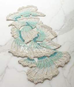 Chemin de Table perlé décoration de maison fournisseur en vrac et fabrication par réfractex inde fabriqué en inde pour la meilleure qualité et le prix bas - Product Image 6