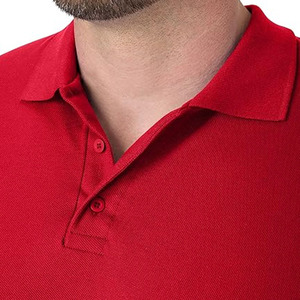 เสื้อโปโลผู้ชายคอวี ผ้าฝ้าย 100% คุณภาพพรีเมียม รับผลิตตามแบบ (OEM) - Product Image 5