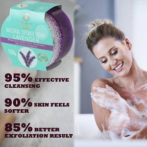 Jabón Orgánico Natural Hecho a Mano OEM/ODM, Etiqueta Privada Original, Jabón en Barra Herbal Nutritivo de 150g para Limpieza Corporal - Product Image 1