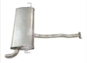 Precio al por mayor de fábrica, accesorios de sistema de escape automático de alto rendimiento, silenciador de escape de acero inoxidable 409 para Hyundai Tuscon - Product Image 3