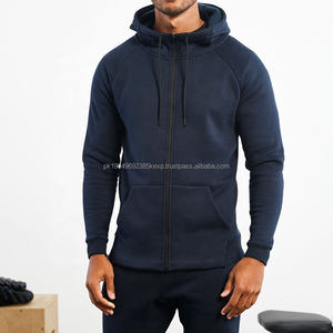 Ensemble de survêtement en molleton pour homme, design tendance, ultra doux, couleur unie, jogging et sweat à capuche - Product Image 6