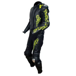 Traje de Motocicleta de Cuero de Una Pieza, a la Moda, Antideslizante, Resistente al Desgaste, Unisex, Impermeable, Cortavientos, Anti-UV - Product Image 1
