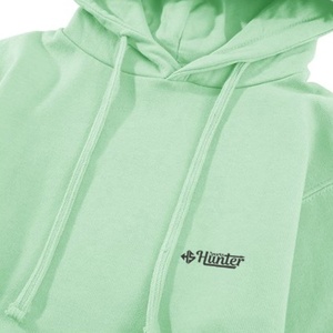 เสื้อฮู้ดเอวลอยของผู้หญิงมีโลโก้ที่กำหนดเองได้เสื้อถักโพลีเอสเตอร์แขนยาวแบบลำลองพิมพ์ลายสำหรับยิมสไตล์ล่าสุด - Product Image 4