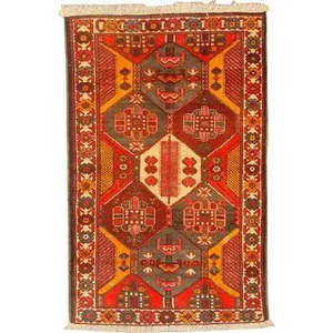 Alfombra persa Bakhtiar única de su tipo, 6'9 x 4'2 - Product Image 1