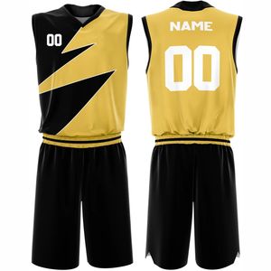Kit de uniforme de baloncesto de poliéster de alta calidad, uniforme de baloncesto, ropa deportiva con logotipo personalizable, ropa deportiva - Product Image 1