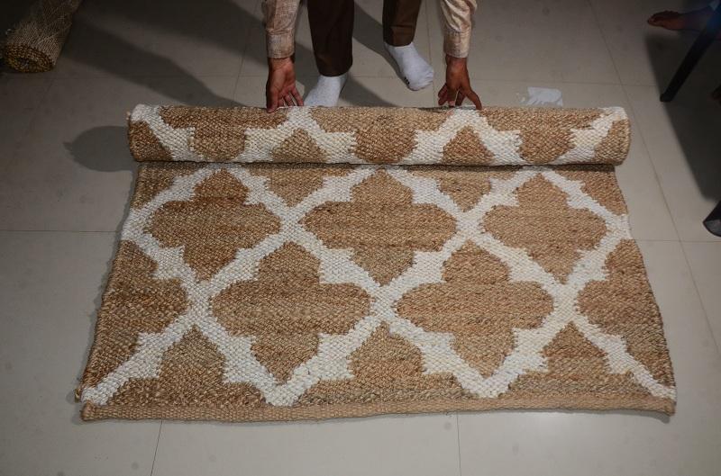 Natural or Beige and white