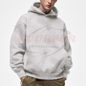 High Quality New Arrival Oversized Pullover Baggy Style Winter Hoodie 100% Cotton Fleece Dropped Shoulder Eco-Friendly - Product Image 1