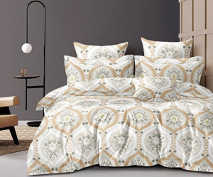 Sábana de Microfibra de Diseño Único, Color Beige Clásico, Estampada, Más de 130 GSM, para una Decoración de Dormitorio Elegante, Disponible a Precio de Fábrica - Product Image 3