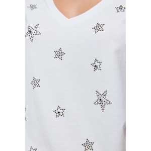 Camiseta Informal de Cuello Redondo, Manga Corta, Corte Regular, 100% Algodón - Product Image 4