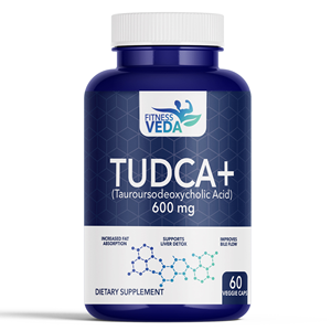 Cápsulas de TUDCA Plus de Alta Potencia 600mg con Fibra Dietética Añadida, Fórmula Premium Equilibrada, Disponible en Suministro a Granel desde India - Product Image 1