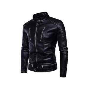 Fournisseur OEM de vestes de motocyclette pour hommes, vêtements d'extérieur de protection en cuir de vachette avec style de rue pour les cyclistes - Product Image 2