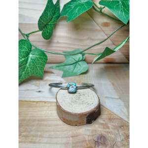 Navajo Handmade Cotton Candy Turquoise & Sterling <b>Silver</b> <b>Cuff</b> <b>Bracelet</b> Cultural Collectible Jewelry - Product Image 1