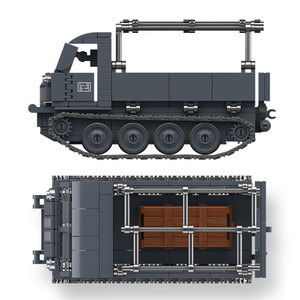 339pcs 1/35 Đức WW2 bọc thép máy kéo rso/01 nhựa mô hình kit đồ chơi quân sự Xe khối xây dựng Bộ đồ chơi trẻ em - Product Image 3