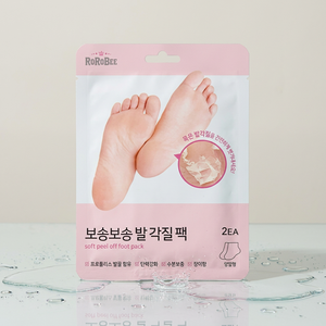 Mascarilla Exfoliante Suave para Pies ROROBEE con Alantoína y Ácido Láctico para Exfoliar la Piel Muerta, Cuidado de los Talones, Hidratante - Unisex Coreano - Product Image 1