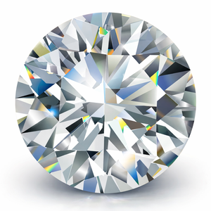 Diamante Cultivado en Laboratorio de 1.61 ct a 1.70 ct, Corte Brillante Redondo Excelente, 7.00-7.20 mm, Piedra de Diamante Sintético Suelta - Product Image 2