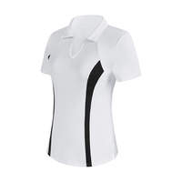Camiseta con logotipo personalizado para mujer, polo, venta al por mayor