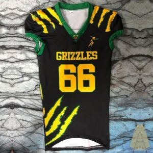 Maillots de football américain fabriqués sur mesure sublimés vêtements de football américain pour jeunes - Product Image 4