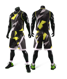 Camiseta de Baloncesto Reversible de Diseño Personalizado para Hombre, Transpirable, Sublimación Completa, Uniforme de Baloncesto de Malla de Verano, Colores Personalizados para Equipo - Product Image 3