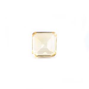 Citrino natural facetado de 10.7 quilates, ovalado, amarillo anaranjado, para joyería con iolita, piedra lunar, aguamarina, ágata, granate y corazón naranja. - Product Image 2