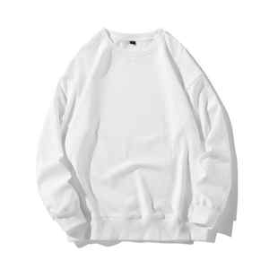 Unisex <b>Fleece</b> Fabric Graphic Logo Print Embroidered Oversized Plain Custom Crewneck Men Sweatshirts Mens <b>Sweater</b> - Product Image 1