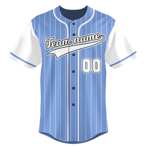 Maillot de baseball sur mesure pour hommes à bas prix meilleur vêtements de sport de haute qualité avec impression par sublimation chemises de baseball pour hommes - Product Image 2