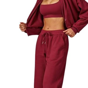 Chándales de algodón de nailon transpirable de alta calidad para adultos Ropa activa cómoda Técnicas impresas Conjuntos deportivos de moda - Product Image 6