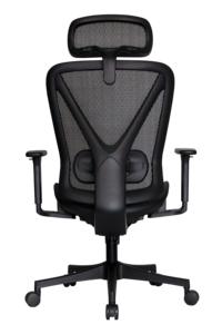 Silla de oficina moderna reclinable giratoria de espalda alta de malla ergonómica ejecutiva superventas de Taiwán - Product Image 4