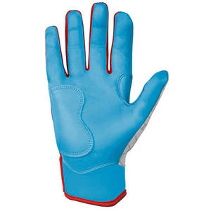 Guantes de bateo de béisbol de diseño personalizado para equipos Guantes de bateo de béisbol de cuero Cabretta de puño corto de alta demanda - Product Image 5