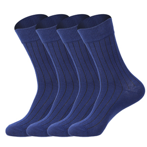 Calcetines de vestir formales clásicos para hombre Diseño elegante para una apariencia de oficina nítida Logotipo personalizado precio barato Alta calidad - Product Image 3