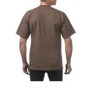 Camiseta de Hombre de Alta Calidad 100% Algodón, Color Sólido, Estampado Gráfico Personalizado en la Parte Delantera, Cuello Redondo, Tejido de Punto, Ecológica, 220 GSM - Product Image 5