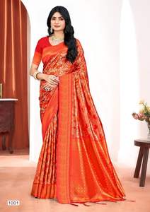 Nouveau sari en soie kanjivaram en vente en ligne - Product Image 2