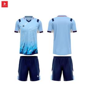 Camisetas de fútbol bordadas personalizadas de alta calidad Fabricante original JSX Listo para enviar-Conjuntos de uniformes de alto estilo - Product Image 5