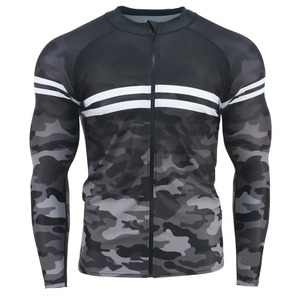 Leggings de Yoga de Manga Larga con Sublimación Personalizada al por Mayor, Logotipo Personalizado Impreso, Botones Decorativos de Seda, Estilo Casual de Verano - Product Image 1