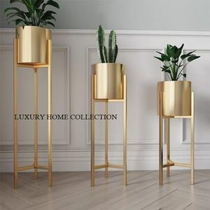 Jardinière en métal artisanale de conception premium abordable avec support compact pour les événements de cadeaux ou la décoration personnelle de l'amélioration de la maison - Product Image 2