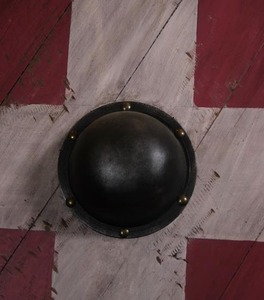 Customizable Industrial-Grade DIY Viking Shield Handmade <b>Wood</b> Leather <b>Strips</b> Edge Master Manufacture 0.354in Thickness OEM - Product Image 3