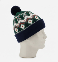 Gorro de Invierno Personalizado de Punto Jacquard, Color Sólido, Unisex, Gorros Cálidos, Gorro de Punto Rasta, Gorro de Playa para Hombre, 100% Jacquard