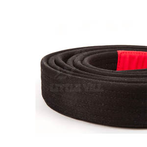 Ceintures d'entraînement d'arts martiaux en coton de haute qualité unisexe avec logo personnalisé vêtements de sport pour adultes à quantité minimale de commande bas - Product Image 4