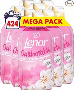 Acondicionador de Telas Lenor Outdoorable para 424 Lavados (8x53), Jazmín Soñador - Frescura Ultra Concentrada - Product Image 4
