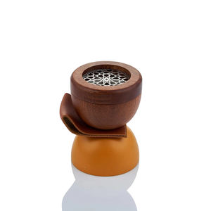 Premium Wooden Bakhoor Incense <b>Burner</b> with Metal Grill Heat Resistant <b>Oud</b> <b>Burner</b> for Home Hotel Majlis Decor - Product Image 4