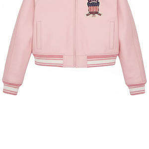 แจ็คเก็ตหนังแท้ Avirex สำหรับผู้หญิง ราคาดีที่สุด แจ็คเก็ตฤดูหนาวคุณภาพพรีเมียม กันลม กันน้ำ มีทุกขนาด - Product Image 5