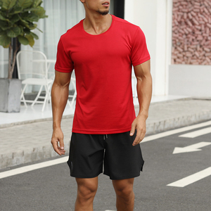 Streetwear Washed Distressed Unisex Hombre Verano 2 Piezas Hombres Camiseta y Pantalones Cortos Conjunto - Product Image 3