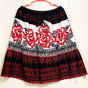 Falda de verano con estampado de animales para mujer, diseño Tribal Hawaiano de tela de alta calidad personalizado con detalle de cintura - Product Image 4