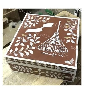 Boîte à bonbons acrylique en bois carré nacré de haute qualité pour l'utilisation de Restaurant de bonbons au chocolat au caramel pour le stockage des aliments ménagers - Product Image 2